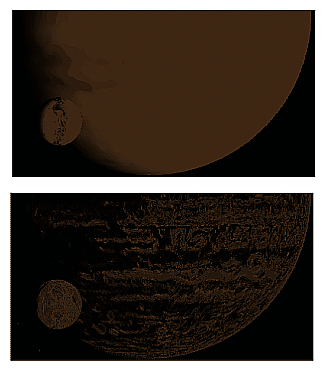 Figure H-20 ilRobertsImg (original and filtered image)