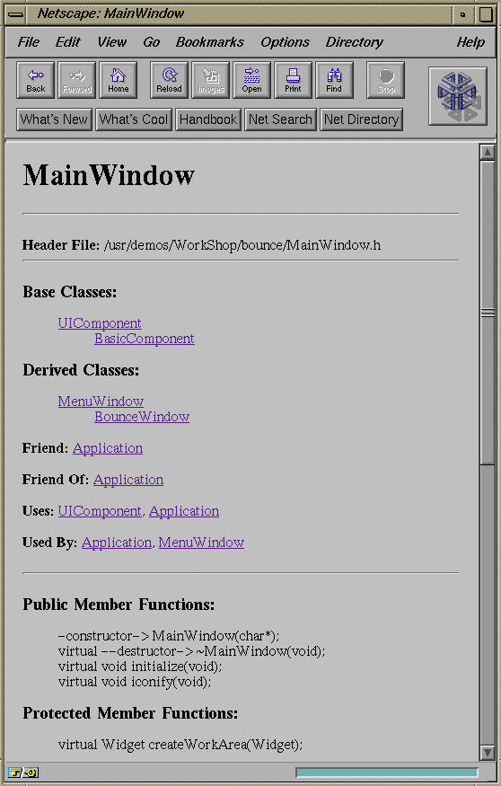 Figure 10-10 Typical Web Page Template