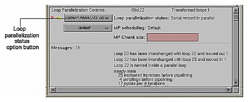 Figure 2-20 Requesting a C$OMP PARALLEL DO Directive