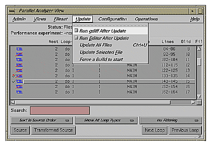 Figure 2-25 Run gdiff After Update 