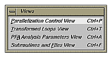 Figure 4-8 Views Menu 