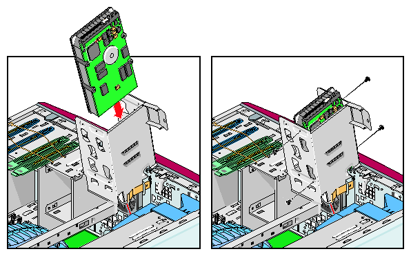 Installing the Disk D
rive