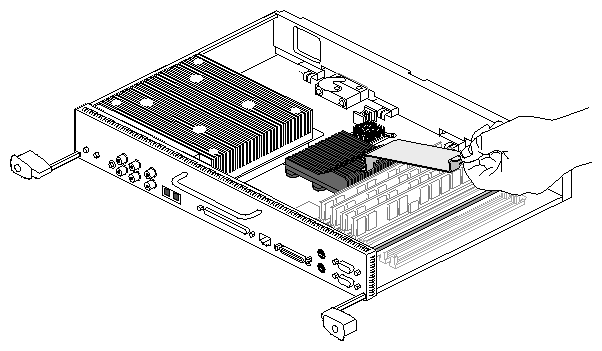 Figure 2-19 Removing the DIMM bracket