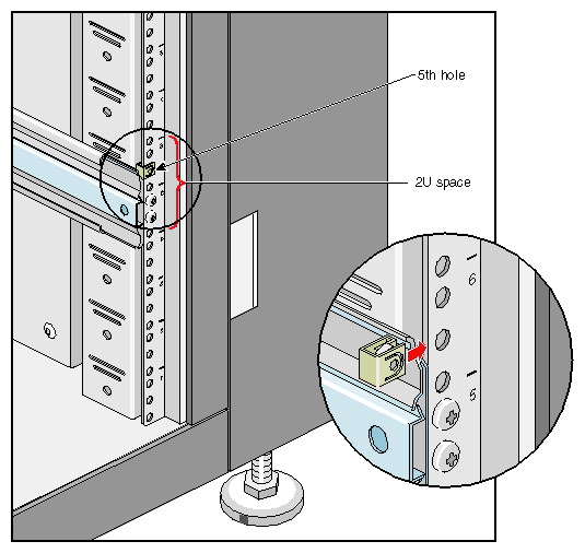 Installing Clipnuts in Rack Rails