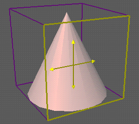 Figure 1-7 Arrows Indicating Directions Object Can Move