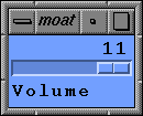 Figure 4-6 xmScale Horizontal Slider