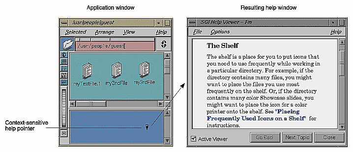 Figure 4-3 Context-Sensitive Help Example 