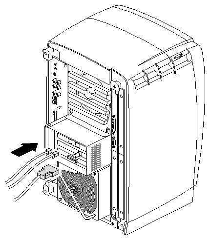 Figure 4-47 Replacing the PCI Cables