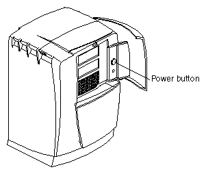 Figure 1-23 Powering Off the Octane Workstation