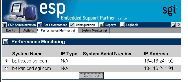 Figure 5-47 Performance Monitoring Window (with SGM Clients)