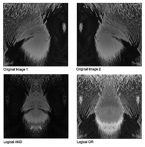 Figure 4-9 Logical AND and OR of Two Images