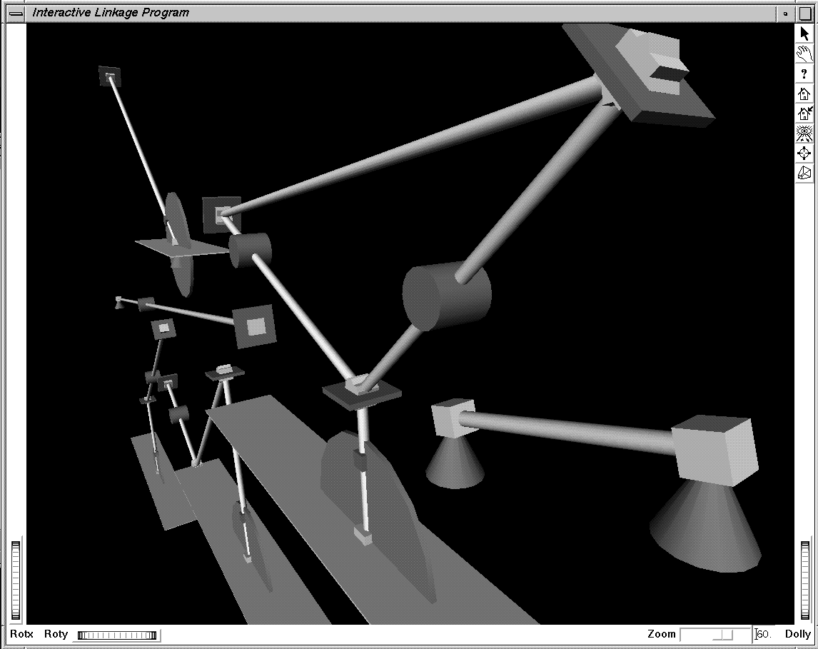 Figure 13-1 Mechanisms Made from a Set of Link Classes