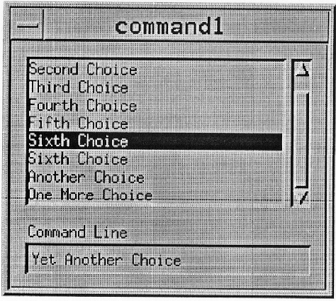 Figure 6-6 
A CommandDialog