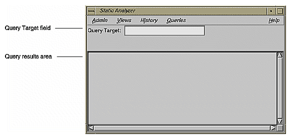 The Static Analyzer
Window