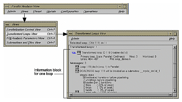 Transformed Loops View 