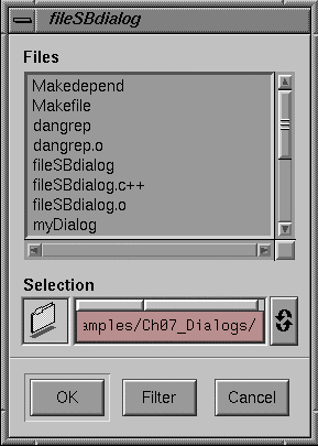 Figure 7-8 File Selection Dialog