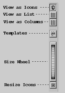 Figure 2-2 The xdkm View Control Buttons