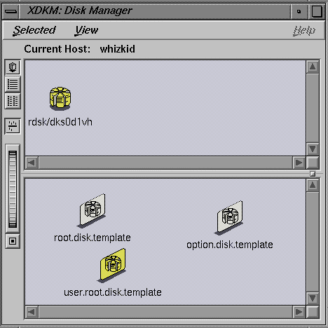 Figure 2-4 The xdkm Template Section