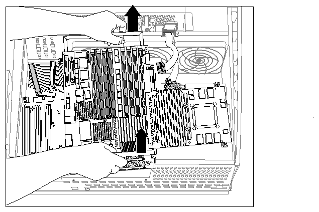 Figure 5-8 Removing the Logic Carrier