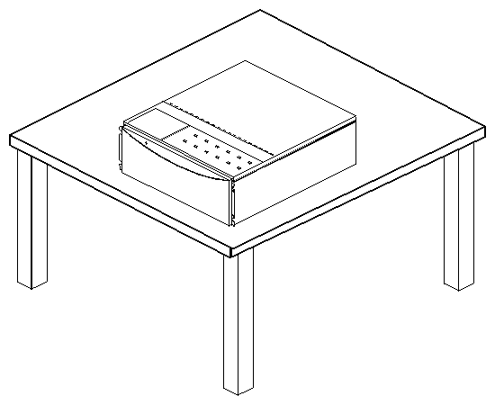 Figure 4-1 Rackmountable Origin Vault Option 