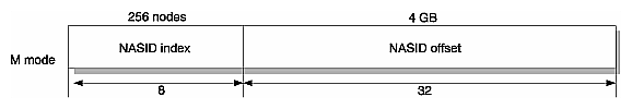 Figure 1-8 M Mode Physical Address Fields