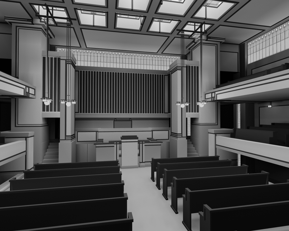 Unity Temple Interior