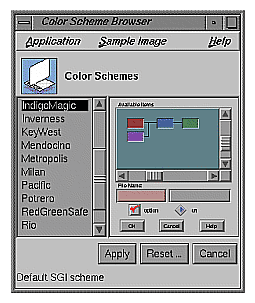 Figure 3-2 Scheme Setting Control Panel