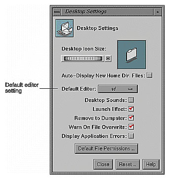 Figure 4-9 Desktop Settings Control Panel