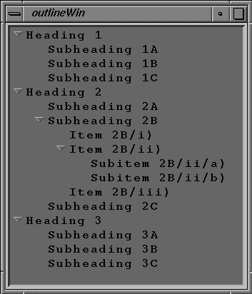 Figure A-1 VkOutline Component