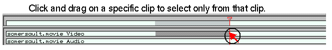 Selecting a Region of a Clip