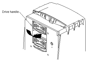 Figure 7-8 Locking the Drive