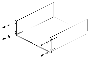 Origin200 and Origin Vault Rack Shelf and Mounting Hardware