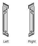 Figure 2-11 Rack Brackets (Mounting Ears)