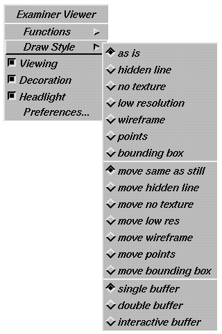 Figure 16-8 Viewer Pop-up Menu