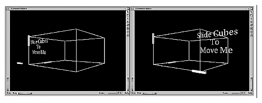 Figure 15-10 Changing the Dragger Parts to Cubes