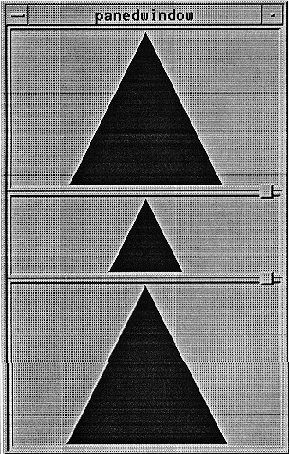 Figure 9-23 
A PanedWindow