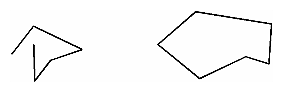 Figure 2-2 Two Connected Series of Line Segments