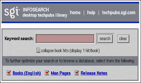 InfoSearch Home Page