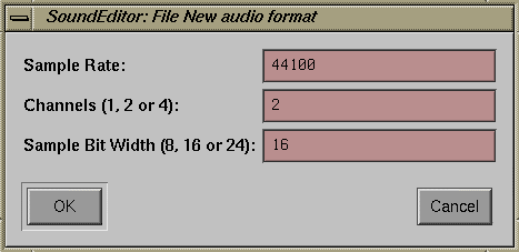 The Dialog Box That Appears When You Create a New File