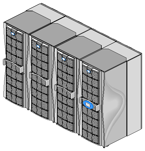 Example of SGI Onyx 3000 Multirack Graphics System