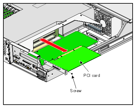 Removing a PCI Card